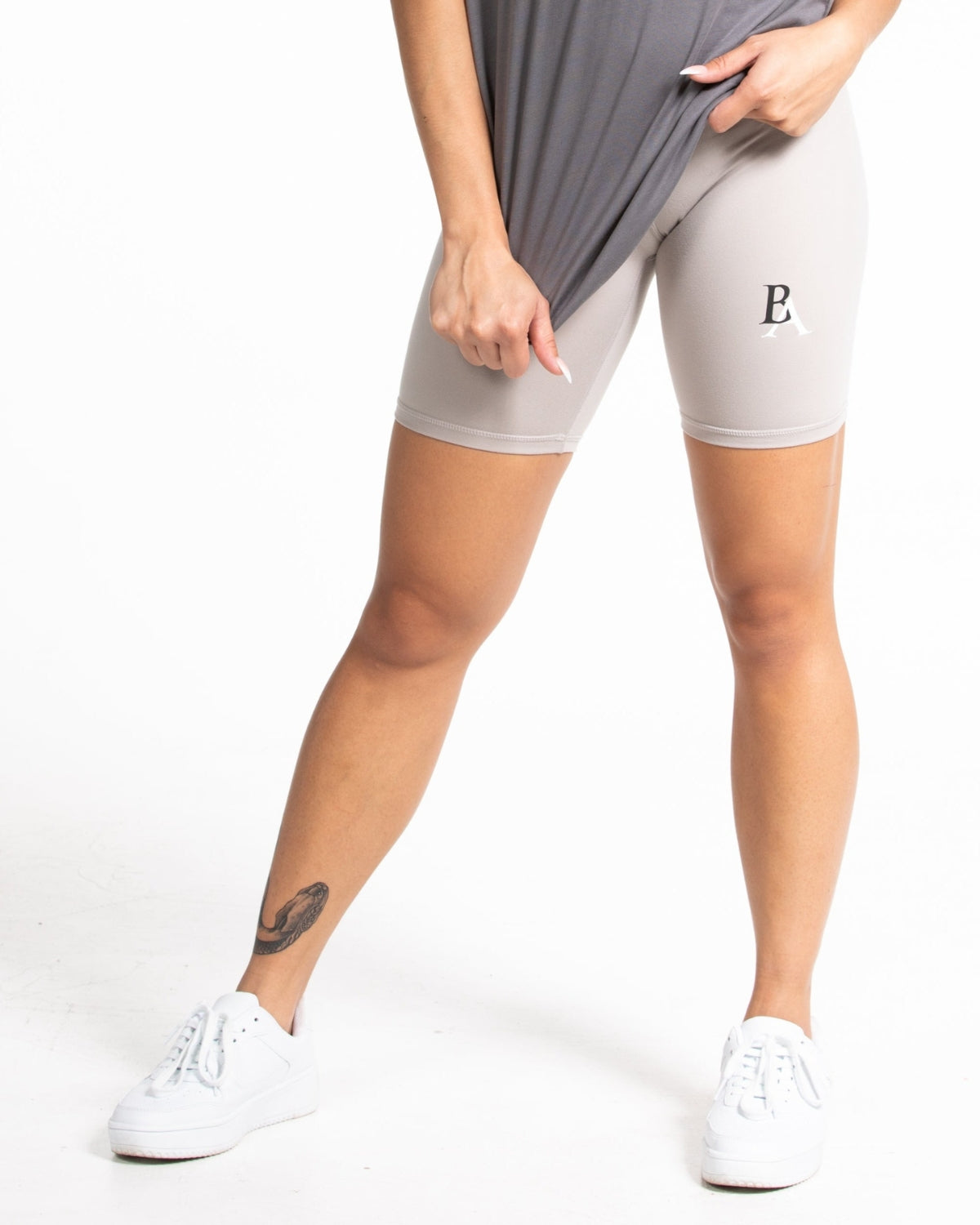 Biker Shorts - Ash