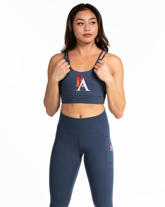 Basic Double Strap Bra - Nasa