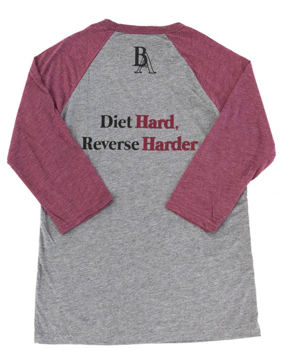 BA Diet Hard, Reverse Harder 3/4 Sleeve