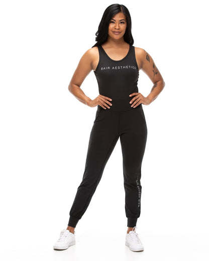 Scoop Back Bodysuit - Black