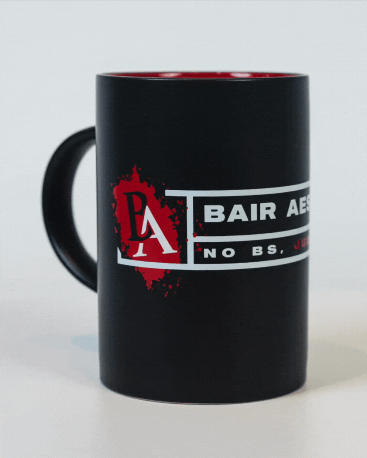 BA Black Matte Coffee Mug - 16oz