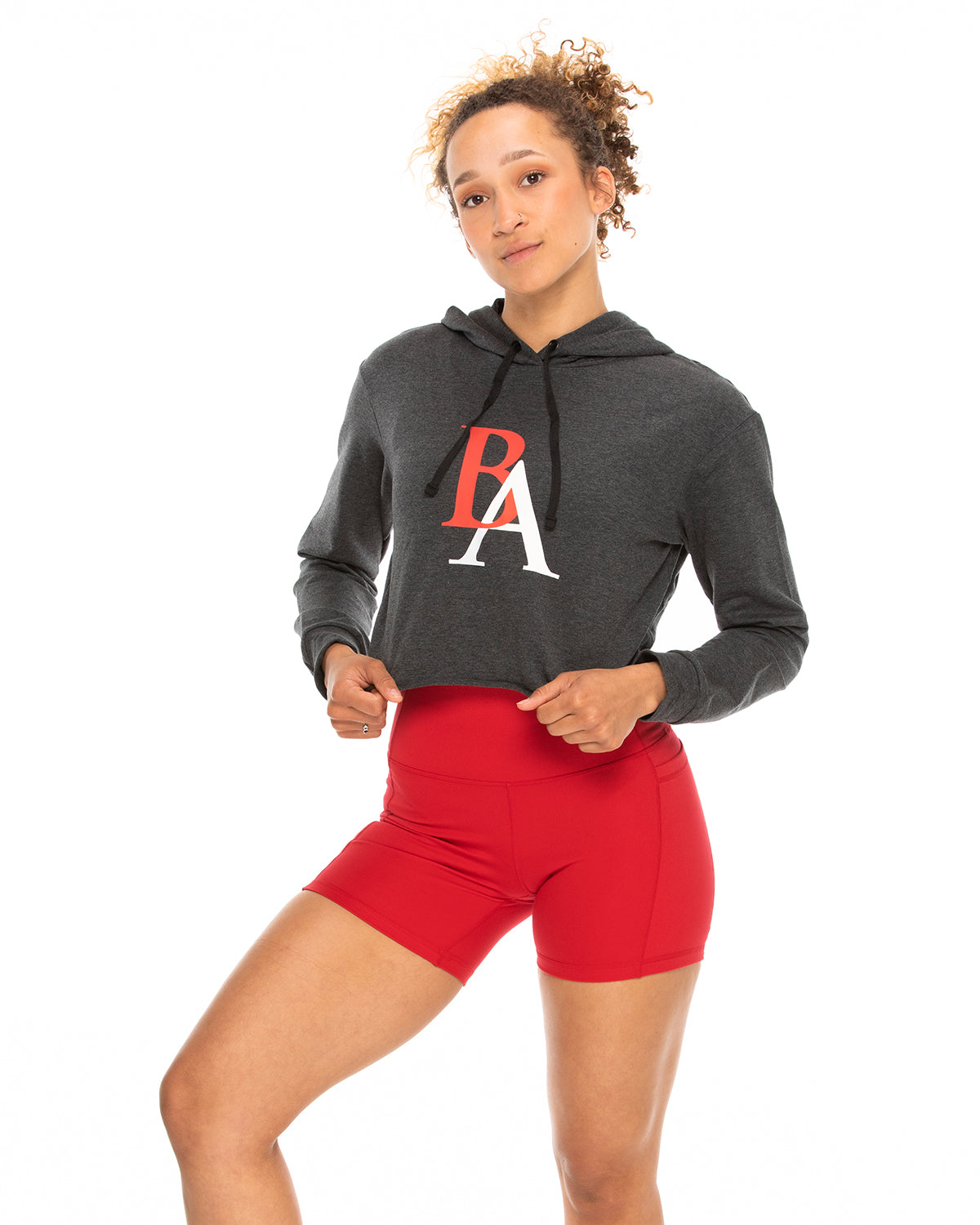 BA Cropped Hoodie