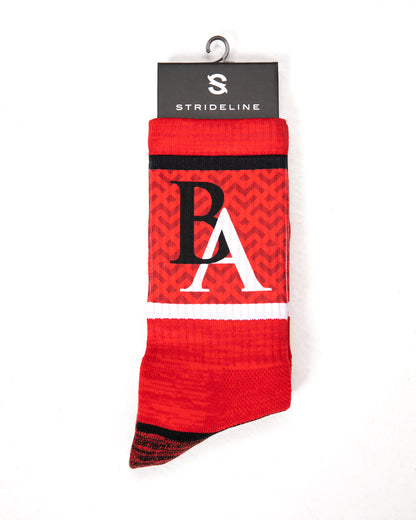 BA Crew Socks - Red